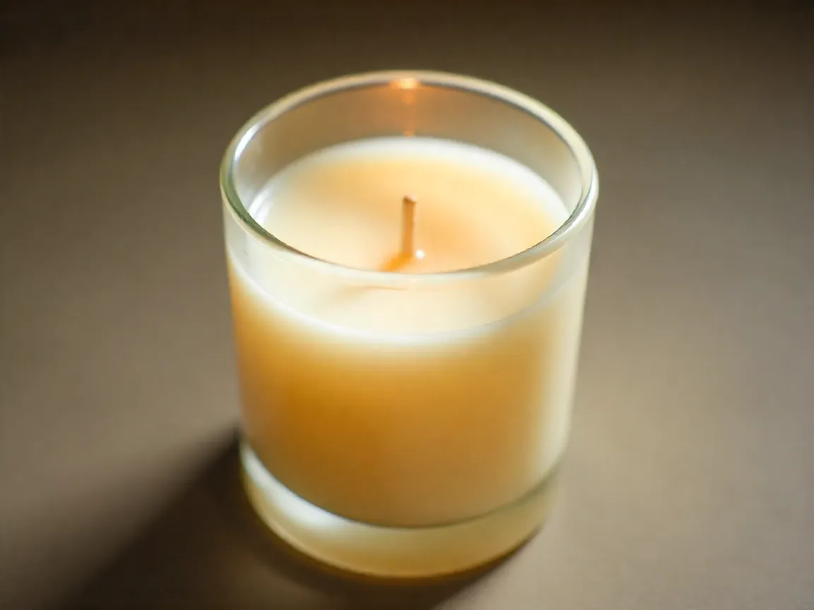 Vela aromática de vainilla