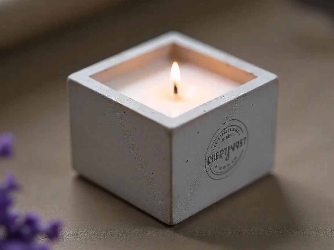 Vela aromática de lavanda